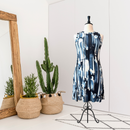 Abstract Tank Dress-1