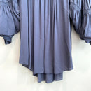 Pleated Balloon Sleeve Top-7