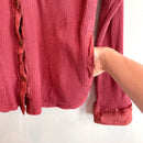 Waffle Knit Button Down Shirt-5