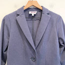 Zipper Back Elbow Patch Blazer Jacket-3