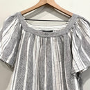 Striped Linen Blend Top-3