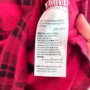 Plaid Button Down Sleep Shirt-6
