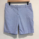 Pinstriped Shorts-1