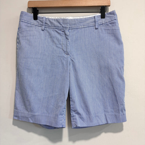 Pinstriped Shorts