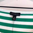 Striped Knit Stretch Sweater-6