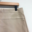 Faux Leather Skirt-4