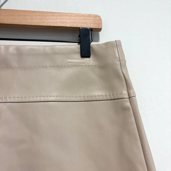 Faux Leather Skirt