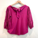 Lace Ruffle Sleeve Top-9
