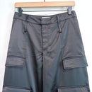 Satin Cargo Pants-2
