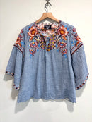 Floral Embroidered Top-2