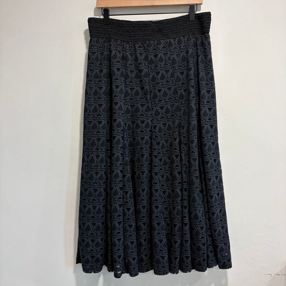 Geometric Midi Skirt