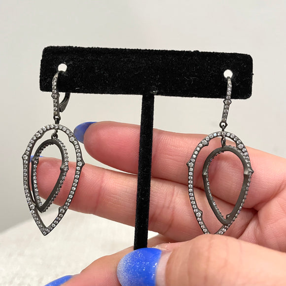 Teardrop Crystal Earrings