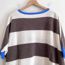 Striped Oversized Cashmere Sweater-11