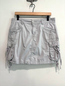 Cargo Cotton Skirt-2