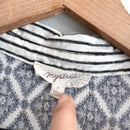 Striped Geometric Back Top-5