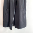 Faux Leather Trim Vest-4