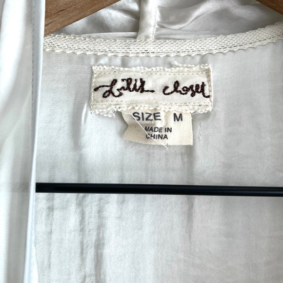 Satin Layered Cardigan