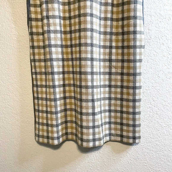 Plaid Shift Dress