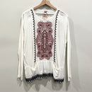 Embroidered Pocket Top-2