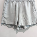 Pull On Tencel Blend Shorts-3