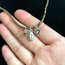 Beaded Charm Necklace-8