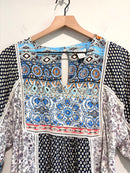 Floral Mixed Print Dress-3