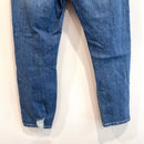 Distressed Slim Crop Jeans-8