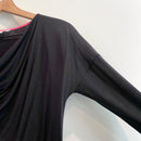 Draped Long Sleeve Top-5