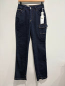 Cargo Straight Leg Jeans-2