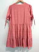 Bow Sleeve Dress-10