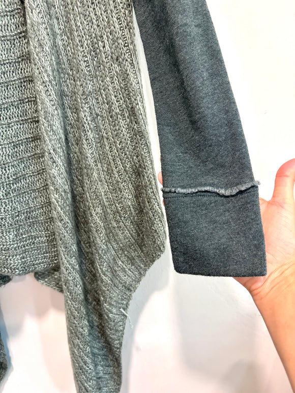 Waterfall cardigan sweater