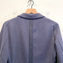 Zipper Back Elbow Patch Blazer Jacket-10