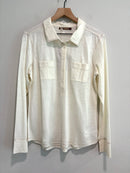 Long Sleeve Polo Shirt-2
