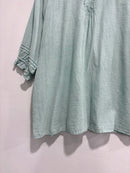Ruffle Pleated Top-11