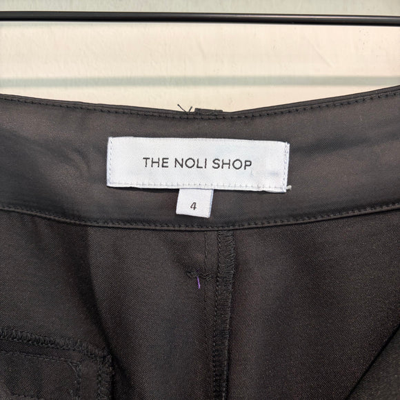Satin Cargo Pants