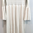 Knit Bell Sleeve Sweater Dress-4