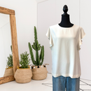Ruffle Sleeve Top-1
