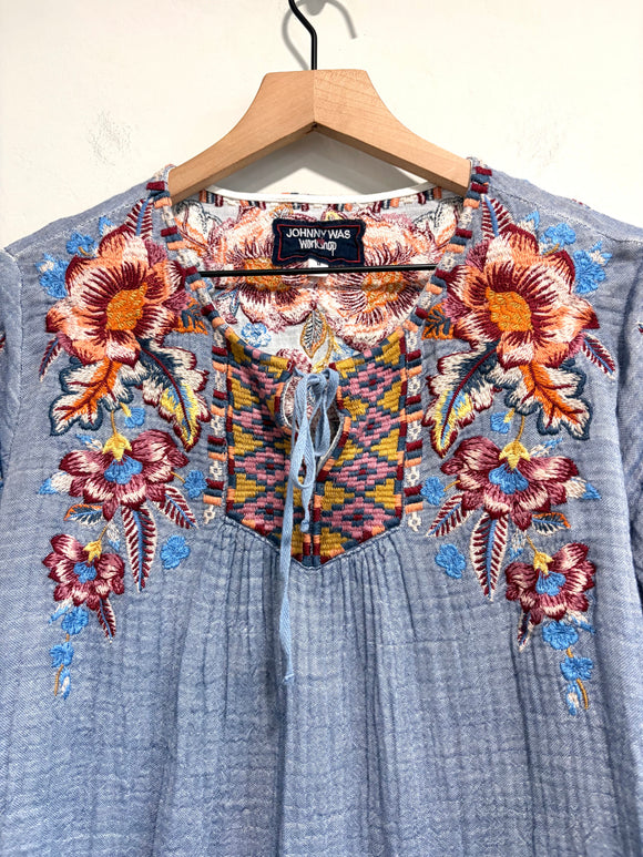 Floral Embroidered Top