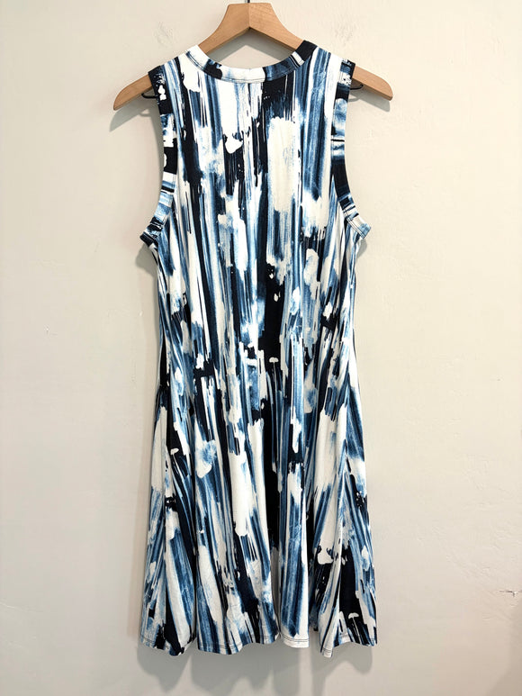 Abstract Tank Dress