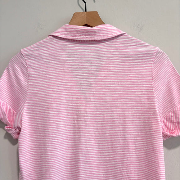 Striped Cuff Polo