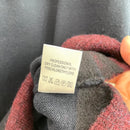 Semi-Sheer Sleeve V-Neck Sweater-8