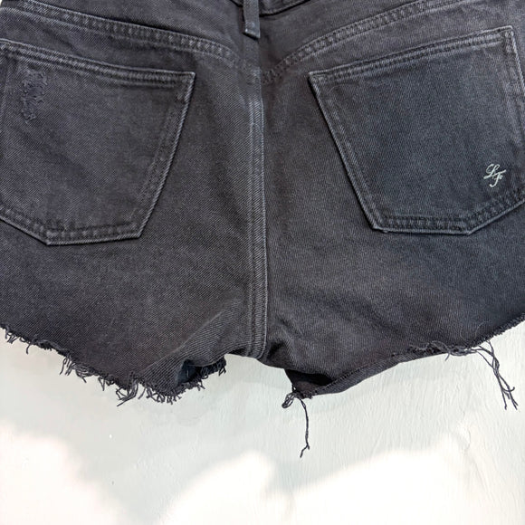 Distressed Jean Shorts