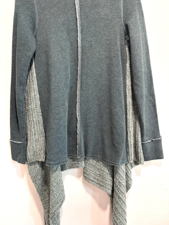 Waterfall cardigan sweater