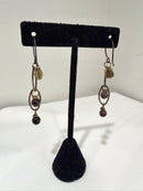 Bronze Beaded Earrings-6
