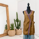Embroidered Wrap Tunic-1