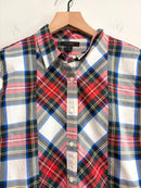 Plaid Long Sleeve Button Down Shirt-3