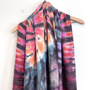 Tie Dye Fringe Hem Scarf-3