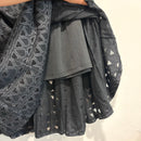 Geometric Midi Skirt-6