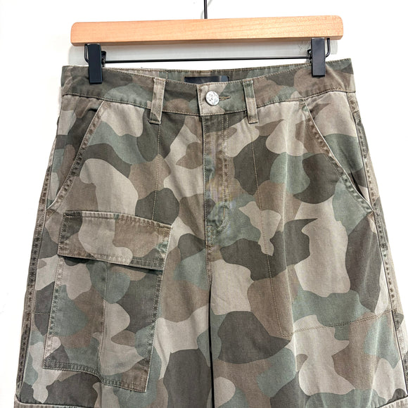 Cargo Camo Wide Leg Pants