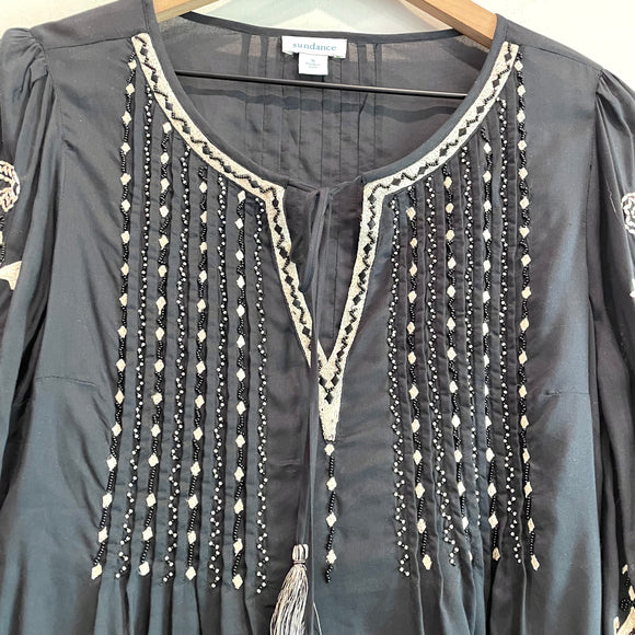 Embroidered Beaded Top